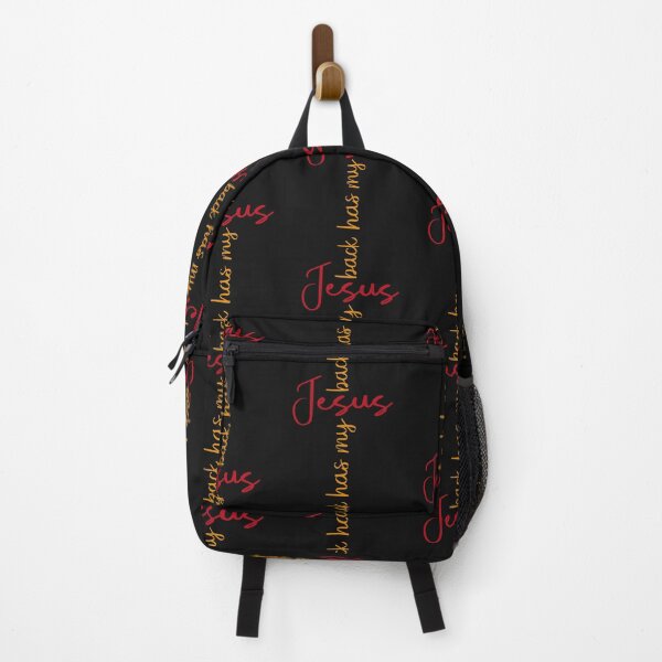Item preview, Jesus Has My Back - Jesus Reigns Christian - Jesus Birthday designed and sold by Luvjesus2.