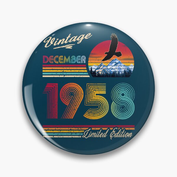 Item preview,  December 1958 Birthday designed and sold by GreenSplash.
