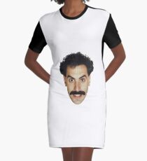 Borat - Head Graphic T-Shirt Dress