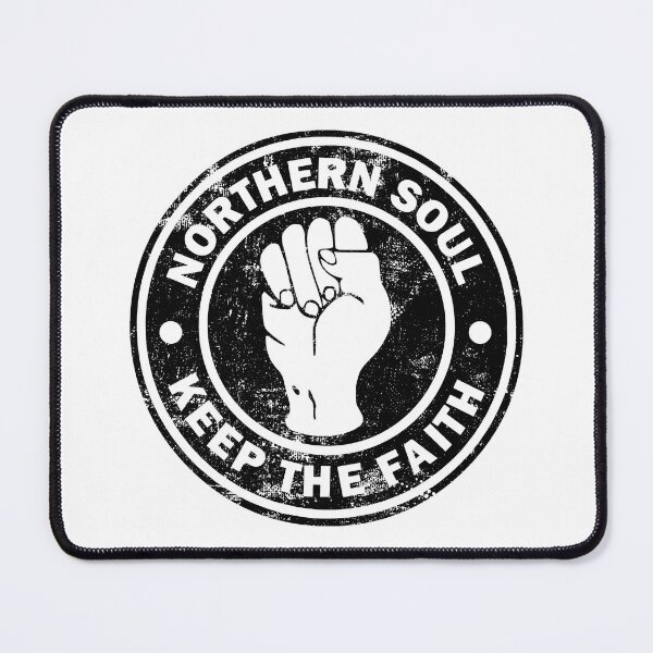 Artikelvorschau, Northern Soul Kleines Logo Keep The Faith - alter Look entworfen und verkauft von fatbanana.