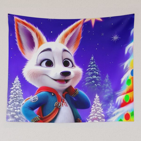 Item preview, Friendly Christmas Fox - Chris designed and sold by LuliandFriends.