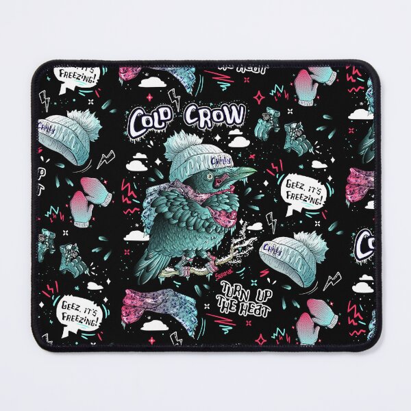 Item preview, Cold Crow repeat pattern designed and sold by SPIRIMAL.