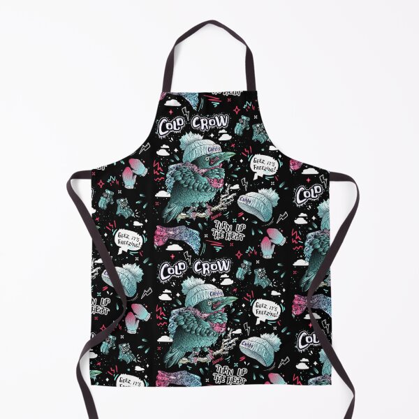 Item preview, Cold Crow repeat pattern designed and sold by SPIRIMAL.
