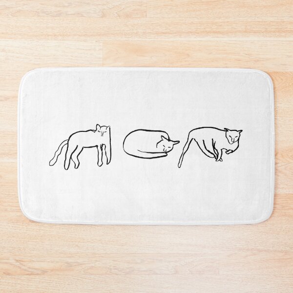 Item preview, Cats doodles horizontal designed and sold by emilymay42.