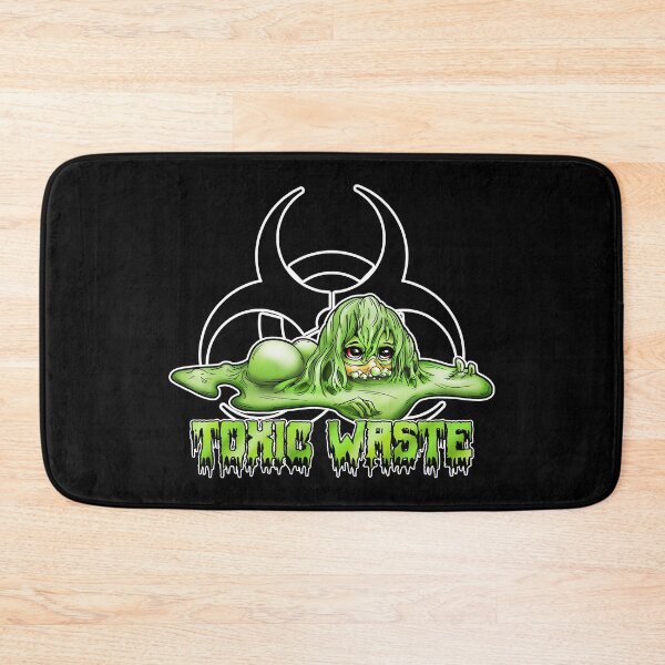 Item preview, Toxic Waste Ooze Girl with Biohazard Symbol text designed and sold by iduzarts.