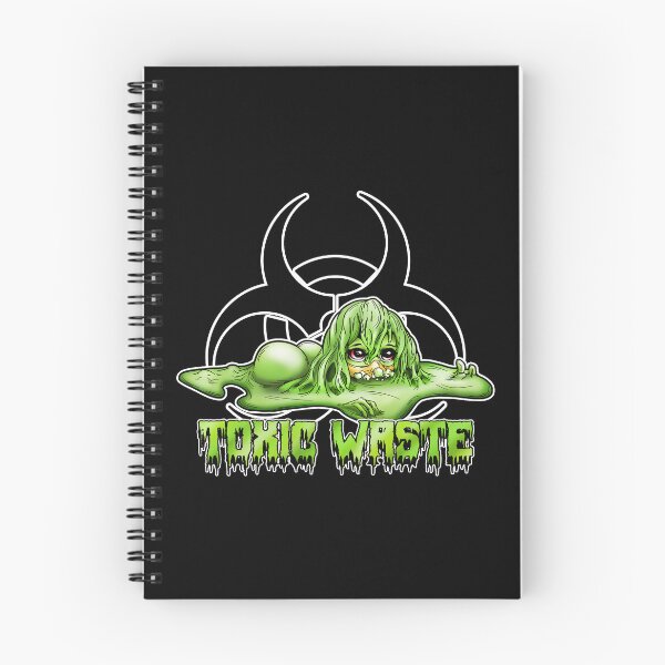Item preview, Toxic Waste Ooze Girl with Biohazard Symbol text designed and sold by iduzarts.