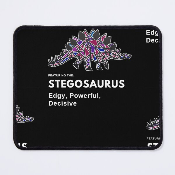 Item preview, Dinosaur Stegosaurus Geometric  designed and sold by t1n3333.