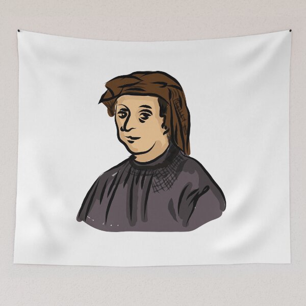 Item preview, Fibonacci t-shirt | Fibonacci great mathematician portrait  designed and sold by KARTICK DUTTA.