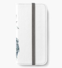 Wald Dame iPhone Flip-Case/Hülle/Klebefolie