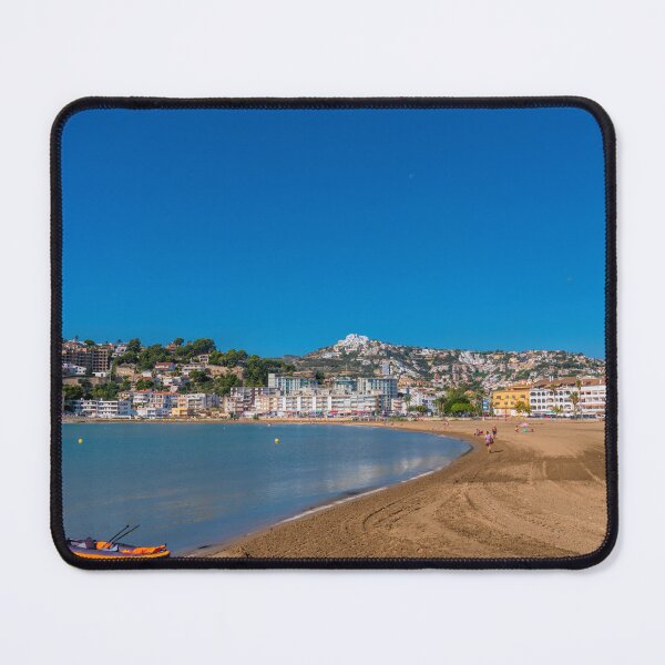 Item preview, Playa Sur Peniscola Spain Sandy Beach with Sea and Town designed and sold by acceleratorhams.