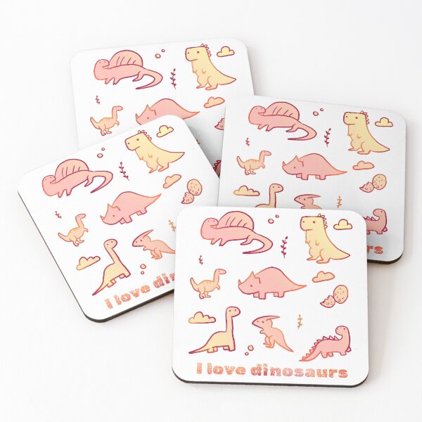 Item preview, Cute dinosaur doodles I love Dinosaurs  designed and sold by Mayarart.