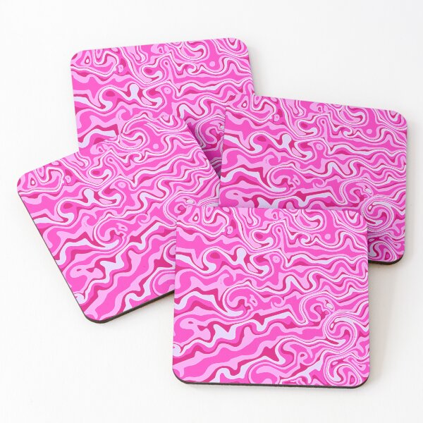 Item preview, Bumpy Lines Liquid Swirl Lines Funky Modern Abstract Art 3 of 6 designed and sold by Beachy.