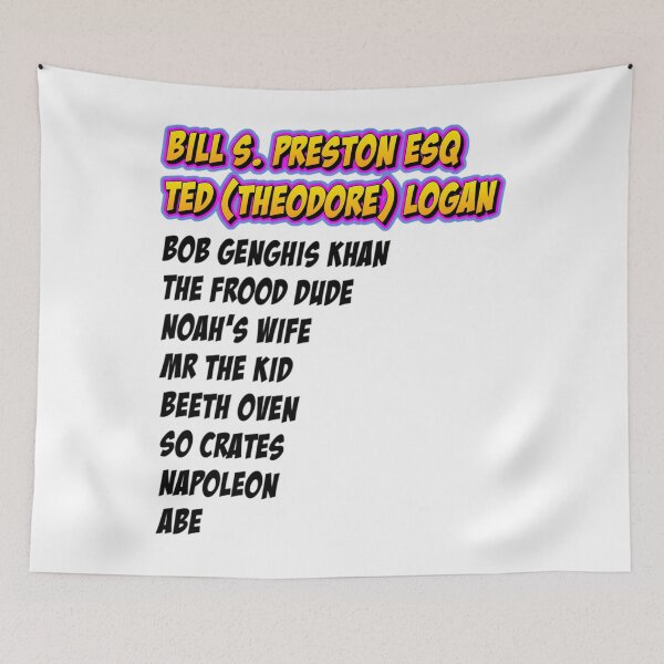 Item preview, Bill & Ted Names  designed and sold by estelagchplotan.