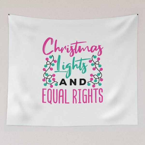 Item preview, Luces navideñas e igualdad de derechos designed and sold by jaygo.