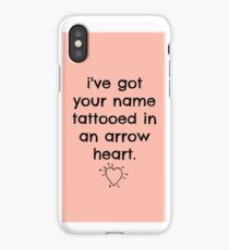 5SOS Lyrics iPhone Case
