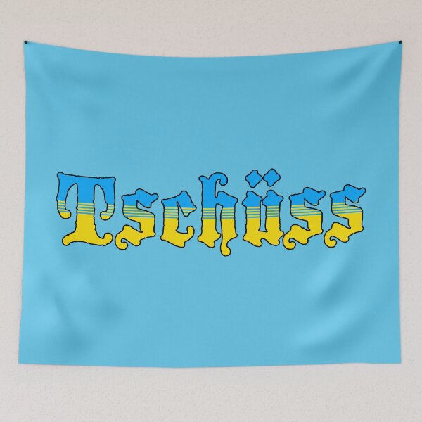 Item preview,  Tschüss (goodbye) German  designed and sold by UniqueDesignHub.