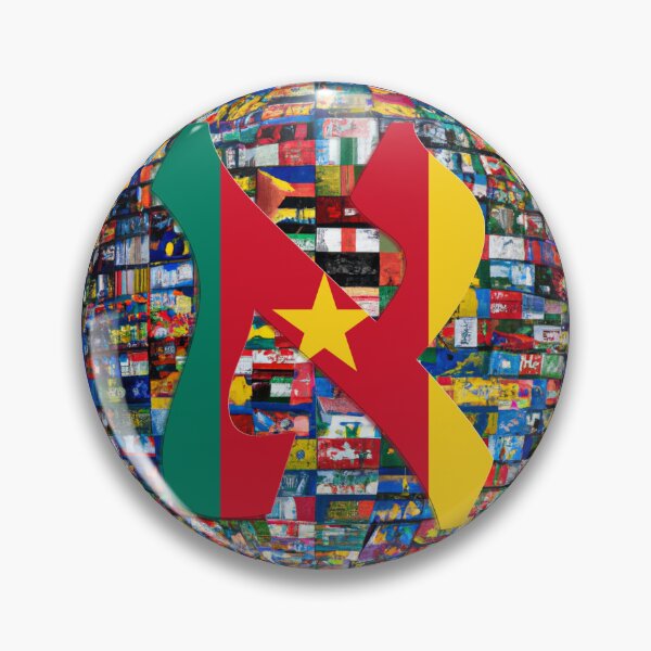 Item preview, Cameroon Alef Flag designed and sold by kabbalahart.