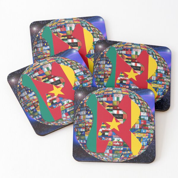 Item preview, Cameroon Alef Flag designed and sold by kabbalahart.