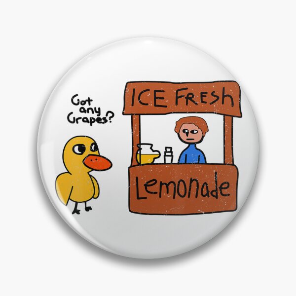 Item preview, Ice Fresh Lemonade Got Any Grapes Duck Funny designed and sold by hieuvustore.