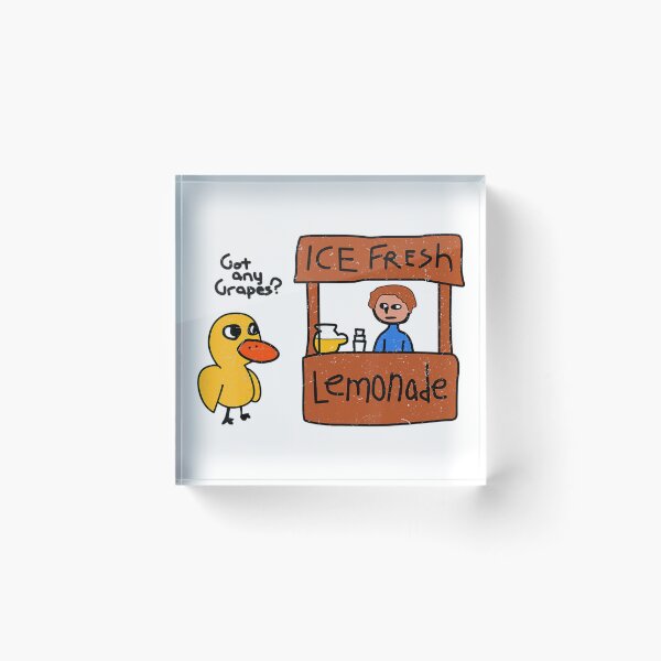 Item preview, Ice Fresh Lemonade Got Any Grapes Duck Funny designed and sold by hieuvustore.