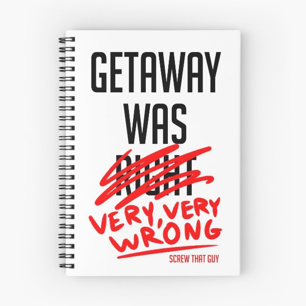 Item preview, Getaway was WRONG designed and sold by Draikinator.