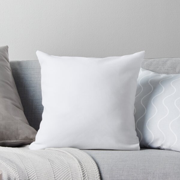 Item preview, PLAIN SOLID GHOST WHITE - 100 WHITE AND NEUTRAL SHADES ON OZCUSHIONS designed and sold by ozcushions.