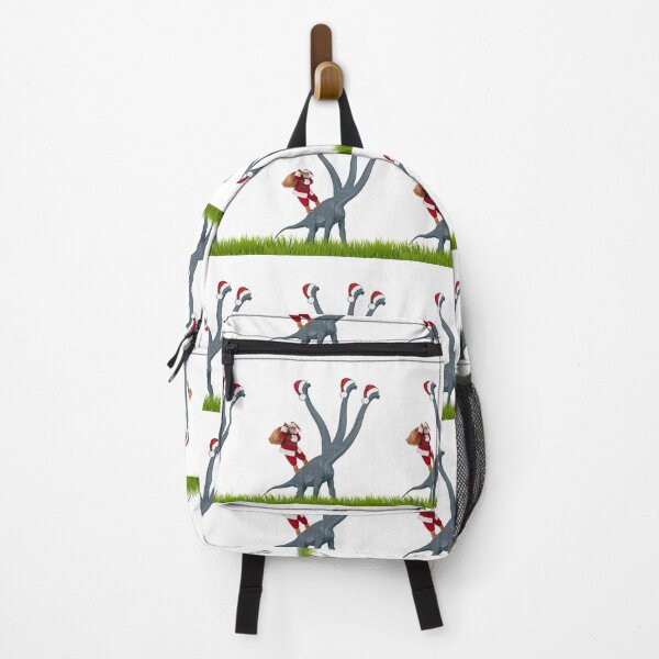 Item preview, Dinosaur Christmas with Santa Claus 3 | 3-necked dinosaur | Merry Xmas designed and sold by CosmicStory.