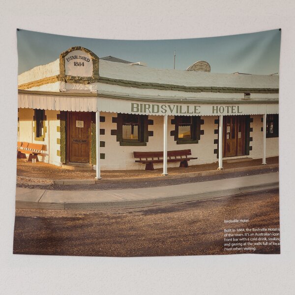 Item preview, The Iconic Birdsville Hotel designed and sold by Lindy Sherwell.