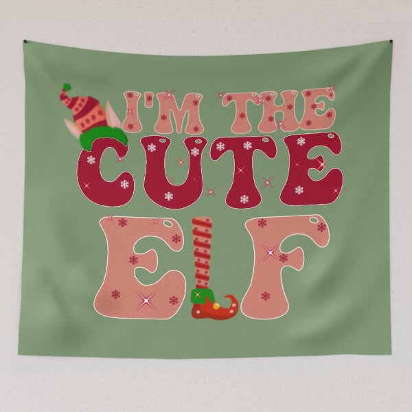 Item preview,  i'm the cute elf,christmas elf,the elf,i'm the elf,christmas funny elf,elf matching family, designed and sold by cutedream.