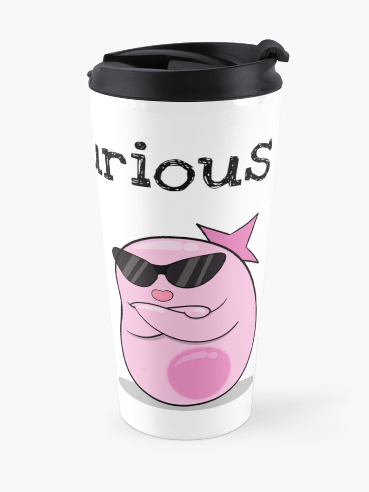 Alternate view of Stay Curious! with the Amoeba Sisters Travel Coffee Mug