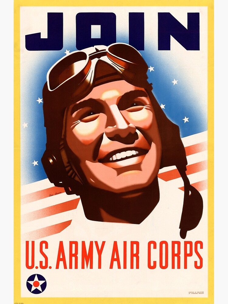 To Victory Recruiting Air Force WW2 Poster vintage - B 17