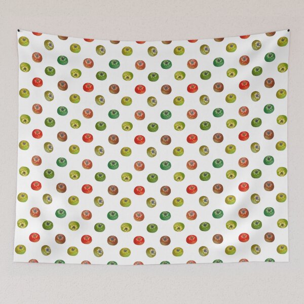 Item preview, TOMATO ITALIAN COLOURS repeating surface pattern designed and sold by Leanne  Nowell.
