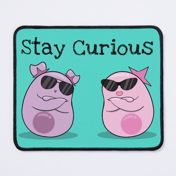 Item preview, Stay Curious! with the Amoeba Sisters designed and sold by amoebasisters.