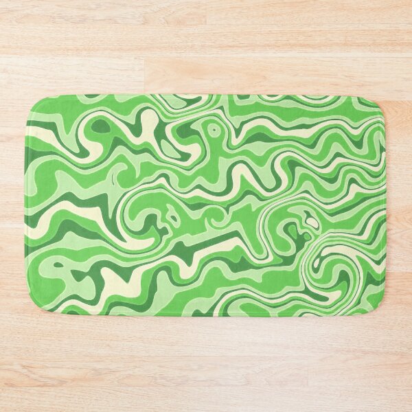 Item preview, Bumpy Lines Liquid Swirl Lines Funky Modern Abstract Art 4 of 6 designed and sold by Beachy.