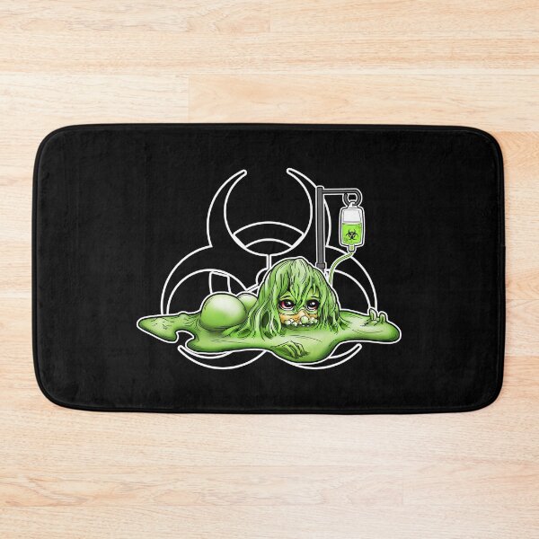 Item preview, Toxic Waste Ooze Girl with Biohazard Symbol IV Drip designed and sold by iduzarts.