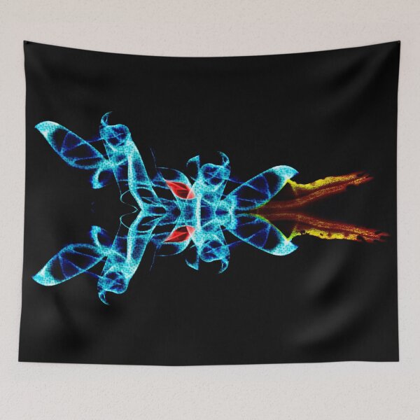 Item preview, ¡Diseño abstracto de Smoke Art de un súper villano chibi! designed and sold by AvonPerception.