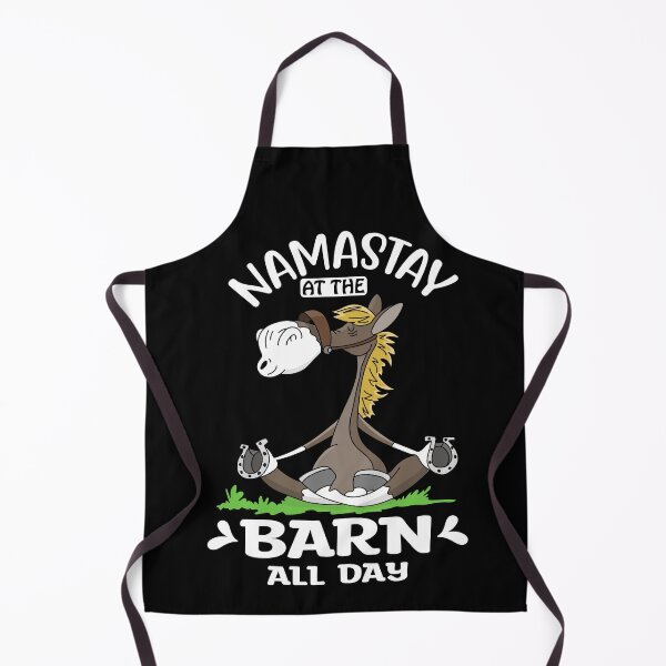 Item preview, Funny Horse Saying - Namastay At The Barn All Day - Yoga Horse designed and sold by handsoftime2020.