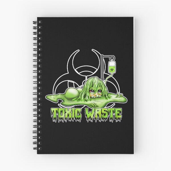 Item preview, Toxic Waste Ooze Girl with Biohazard Symbol IV Drip Text designed and sold by iduzarts.