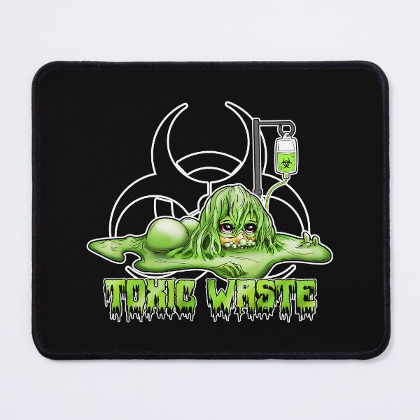 Item preview, Toxic Waste Ooze Girl with Biohazard Symbol IV Drip Text designed and sold by iduzarts.