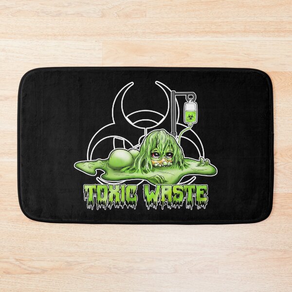 Item preview, Toxic Waste Ooze Girl with Biohazard Symbol IV Drip Text designed and sold by iduzarts.