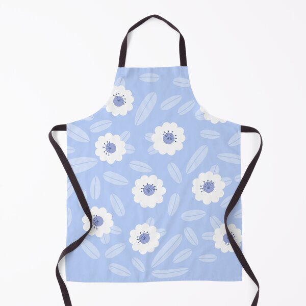 Item preview, Pastel Blue Flowers designed and sold by oumestudio.