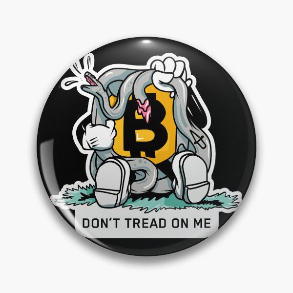 Item preview, Don't Tread on Me: I Stand With Crypto designed and sold by ClothingnCrypto.