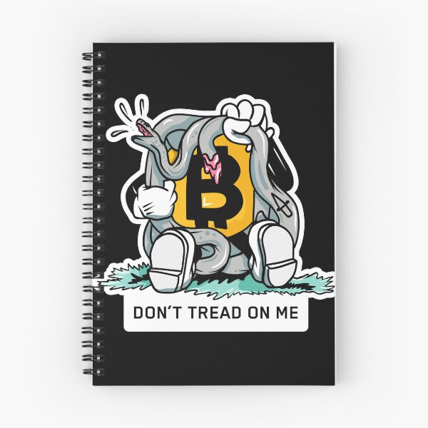 Item preview, Don't Tread on Me: I Stand With Crypto designed and sold by ClothingnCrypto.