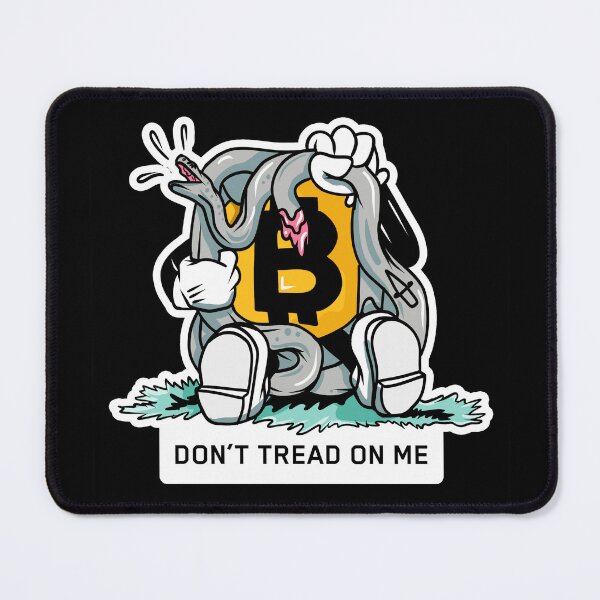 Item preview, Don't Tread on Me: I Stand With Crypto designed and sold by ClothingnCrypto.