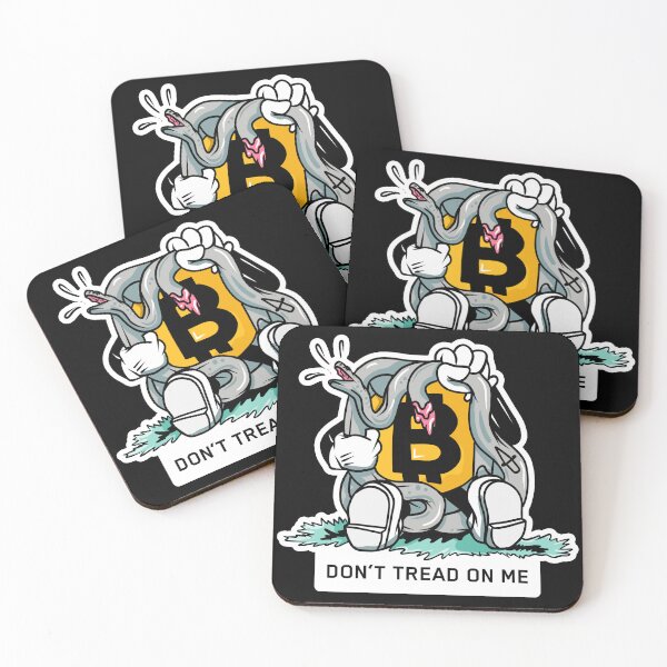 Item preview, Don't Tread on Me: I Stand With Crypto designed and sold by ClothingnCrypto.