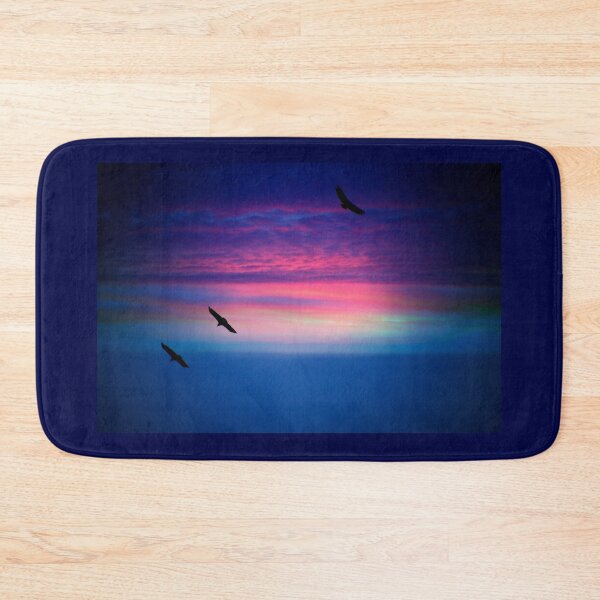 Item preview, Turkey Buzzard Silhouettes At Sunset designed and sold by alabca.