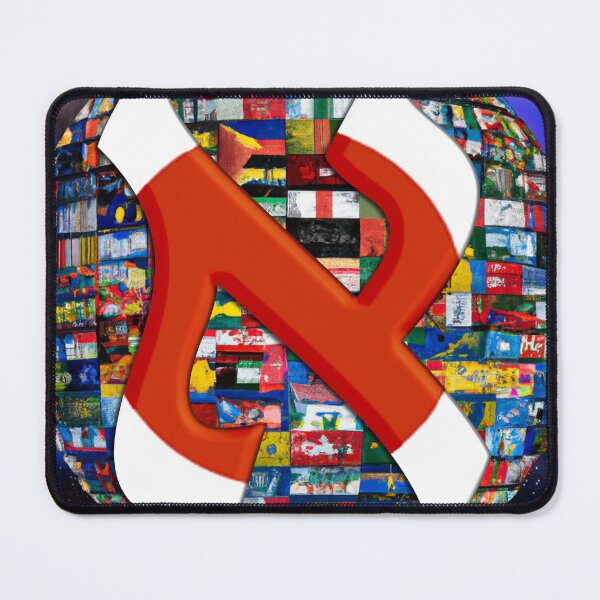 Item preview, Japan Alef Flag designed and sold by kabbalahart.