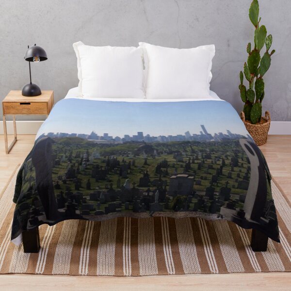 Item preview, Calvary Cemetery from the Old Kosciusko Bridge NYC designed and sold by Harpie72.