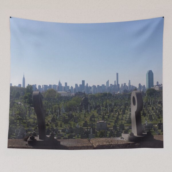 Item preview, Calvary Cemetery from the Old Kosciusko Bridge NYC designed and sold by Harpie72.