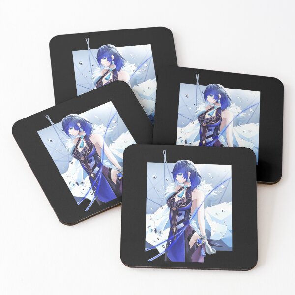 Item preview, Yelan Png Anime Essential Tshirt designed and sold by honeyweet.